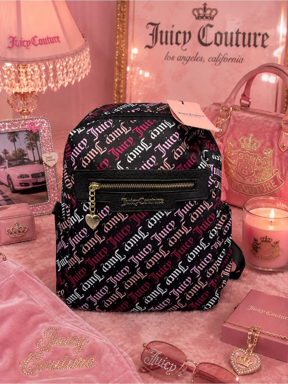 Juicy couture quilty pleasure backpack
